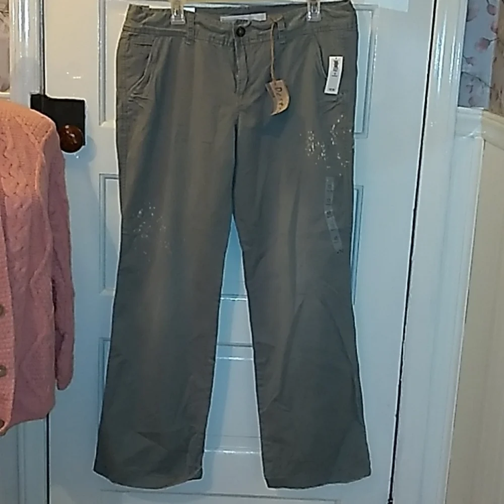Old Navy Destructed 12 green destressed new with tags